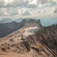 Баварские Альпы. Виды с вершины Цугшпитце. :: Надежда Лаптева