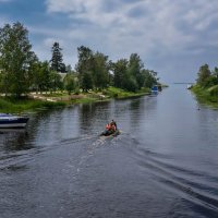 Река Кобона. :: Юрий Велицкий