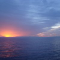 Восход в Средиземном море :: svk *