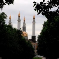 Мечеть строится. :: Ильсияр Шакирова