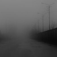 Воркута. Туман. :: Николай Емелин