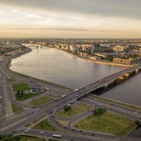 Мост Александра Невского в Санкт-Петербурге :: Дмитрий Балагуров