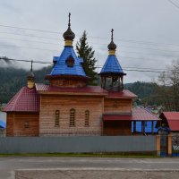 Село Артыбаш на Телецком озере :: Виктор Шкуратов