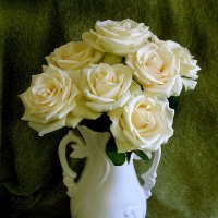 Букет белых роз. :: Nata 