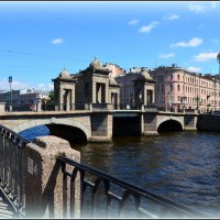 Санкт-Петербург. Мост Ломоносова через реку Фонтанку. :: Ольга Кирсанова