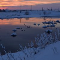 Зимний закат :: владимир 