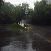 Прячусь от дождя :: Андрей Лукьянов