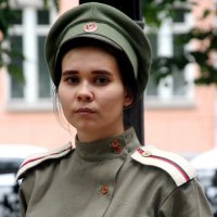 боец женского батальона :: Дмитрий Солоненко