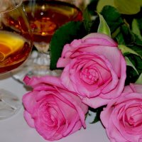 Розовые розы... :: Evgen Любитель