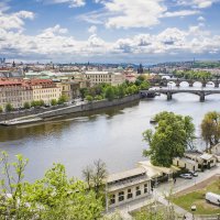 Река Влтава, Прага... :: Владимир Новиков
