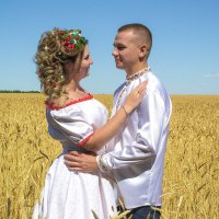 Свадьба Максима и Инны в русском стиле :: Анастасия Науменко