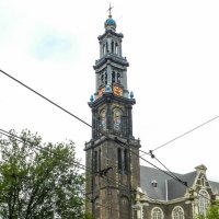 Зюйдеркерк (Южная церковь) - протестантская церковь XVII в, в Амстердаме :: Юрий Поляков