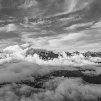 Облака над горами :: Светлана Карнаух