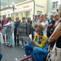 художник и по совместительству клоун на арбате :: голубева елена 