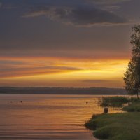 закат над озером :: Алексей 