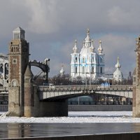 Большеохтинский мост :: skijumper Иванов