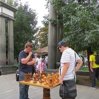 игра в шахматы на Новокузнецкой :: ИРЭН@ .