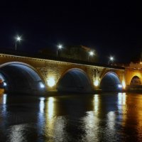 Сухой мост. Ночной Тбилиси. :: Николай Рогаткин