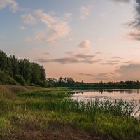 Закат на Зелёном озере... :: Владимир Васильев