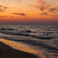 закат над морем :: Дина Горбачева