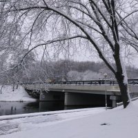 " Мост зимой " :: Vjacheslav 