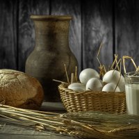 Хлеб с молоком :: Алексей Мезенцев