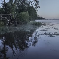 Утро на реке Дубне. :: Виктор Евстратов