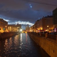 Канал Грибоедова, белая ночь :: Сергей Беляев