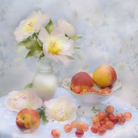 Персики и черешня :: Ольга Бекетова