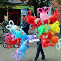 продавец воздушных шаров :: ольга хакимова