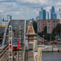 Андреевский мост, Москва :: Владимир Брагилевский
