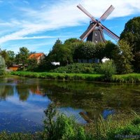 Wilhelmsburger Windmühle "Johanna" (1875) :: Nina Yudicheva