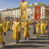 Крестный ход в честь небесного покровителя Санкт-Петербурга святого Александра Невского :: bajguz igor