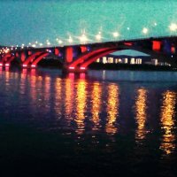 Мост в вечерних красках. :: Алексей Полковников