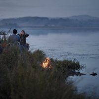 Осенним вечерком на озере ... :: Евгений Хвальчев