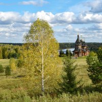 Пейзаж с Храмом. :: Наталья 