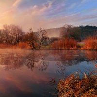 Весенний рассвет у болотца :: Elena Wymann