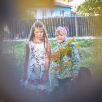 Дуняша и Лиза! :: Ирина Антоновна