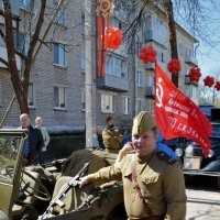 Бессмертный полк в Кузьмолово :: Николай 