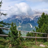 Доломитовые Альпы. Кортина д'Ампеццо. Вид с горы Фалория. :: Надежда Лаптева
