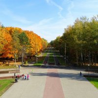 Городской парк в октябре :: Милешкин Владимир Алексеевич 