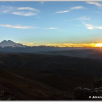 Закат на плато Канжол :: Александр Богатырёв