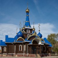 Казанская церковь, город Чапаевск. :: Олег Манаенков