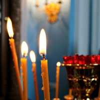 Свечи в храме :: Анастасия Мишина 
