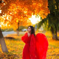 Жгучая осень :: Любовь Дашевская