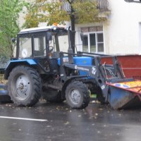 Синий трактор :: Дмитрий Никитин