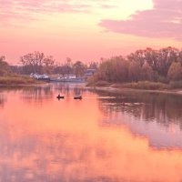 Рассвет на реке Сож :: Владимир Зырянов