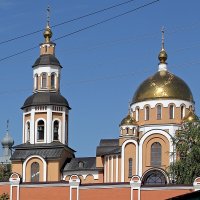 Купола  Алексиевского монастыря. Саратов :: MILAV V