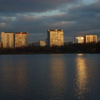 Городской пейзаж. Моя любимая не Дворцовая набережная :: Андрей Лукьянов