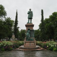 Памятник Йохану Людвигу Рунебергу в Хельсинки :: Natalia Harries